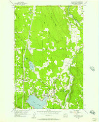 Lake Stevens Washington Historical topographic map, 1:24000 scale, 7.5 X 7.5 Minute, Year 1956
