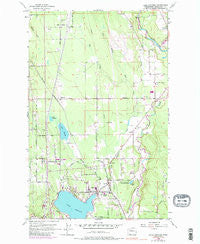 Lake Stevens Washington Historical topographic map, 1:24000 scale, 7.5 X 7.5 Minute, Year 1956