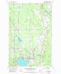 Lake Stevens Washington Historical topographic map, 1:24000 scale, 7.5 X 7.5 Minute, Year 1956