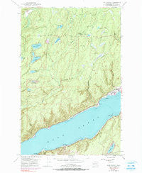 Lake Wooten Washington Historical topographic map, 1:24000 scale, 7.5 X 7.5 Minute, Year 1953