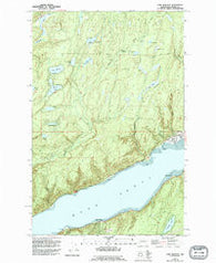 Lake Wooten Washington Historical topographic map, 1:24000 scale, 7.5 X 7.5 Minute, Year 1953