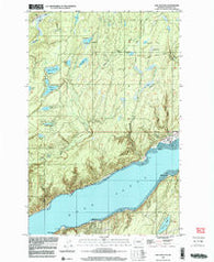 Lake Wooten Washington Historical topographic map, 1:24000 scale, 7.5 X 7.5 Minute, Year 1999