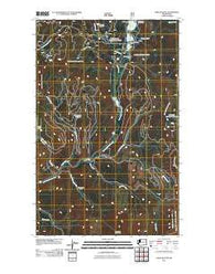 Lake Gillette Washington Historical topographic map, 1:24000 scale, 7.5 X 7.5 Minute, Year 2011