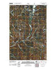 Lake Gillette Washington Historical topographic map, 1:24000 scale, 7.5 X 7.5 Minute, Year 2011