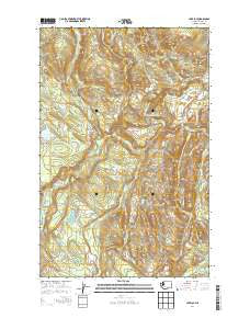 Lake Joy Washington Current topographic map, 1:24000 scale, 7.5 X 7.5 Minute, Year 2014