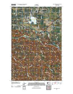 Lake Lawrence Washington Historical topographic map, 1:24000 scale, 7.5 X 7.5 Minute, Year 2011