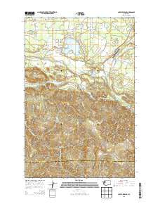 Lake Lawrence Washington Current topographic map, 1:24000 scale, 7.5 X 7.5 Minute, Year 2013