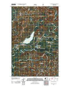 Lake Pleasant Washington Historical topographic map, 1:24000 scale, 7.5 X 7.5 Minute, Year 2011