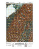 Lake Quinault East Washington Historical topographic map, 1:24000 scale, 7.5 X 7.5 Minute, Year 2011