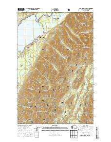 Lake Quinault East Washington Current topographic map, 1:24000 scale, 7.5 X 7.5 Minute, Year 2014