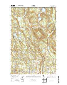 Lake Roesiger Washington Current topographic map, 1:24000 scale, 7.5 X 7.5 Minute, Year 2014