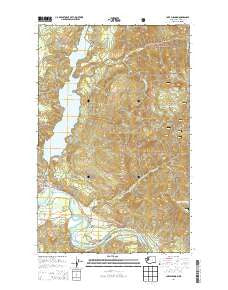 Lake Shannon Washington Current topographic map, 1:24000 scale, 7.5 X 7.5 Minute, Year 2014