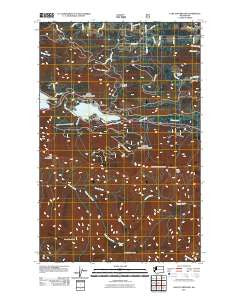 Lake Sutherland Washington Historical topographic map, 1:24000 scale, 7.5 X 7.5 Minute, Year 2011
