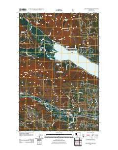 Lake Wenatchee Washington Historical topographic map, 1:24000 scale, 7.5 X 7.5 Minute, Year 2011