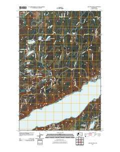Lake Wooten Washington Historical topographic map, 1:24000 scale, 7.5 X 7.5 Minute, Year 2011