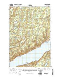 Lake Wooten Washington Current topographic map, 1:24000 scale, 7.5 X 7.5 Minute, Year 2014