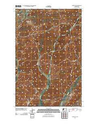 Lamont NE Washington Historical topographic map, 1:24000 scale, 7.5 X 7.5 Minute, Year 2011