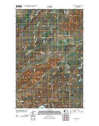 Lance Hills Washington Historical topographic map, 1:24000 scale, 7.5 X 7.5 Minute, Year 2011
