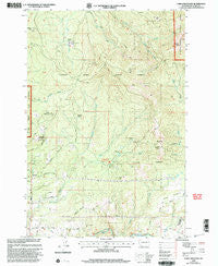 Larch Mountain Washington Historical topographic map, 1:24000 scale, 7.5 X 7.5 Minute, Year 2000