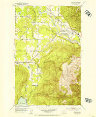 Lawrence Washington Historical topographic map, 1:24000 scale, 7.5 X 7.5 Minute, Year 1952