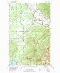 Lawrence Washington Historical topographic map, 1:24000 scale, 7.5 X 7.5 Minute, Year 1952