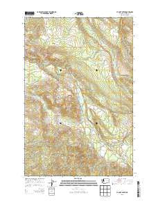 Le Dout Creek Washington Current topographic map, 1:24000 scale, 7.5 X 7.5 Minute, Year 2013