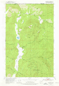 Leadpoint Washington Historical topographic map, 1:24000 scale, 7.5 X 7.5 Minute, Year 1952