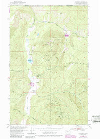 Leadpoint Washington Historical topographic map, 1:24000 scale, 7.5 X 7.5 Minute, Year 1952