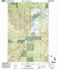 Leavenworth Washington Historical topographic map, 1:24000 scale, 7.5 X 7.5 Minute, Year 2003