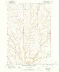 Lenzie Ranch Washington Historical topographic map, 1:24000 scale, 7.5 X 7.5 Minute, Year 1965