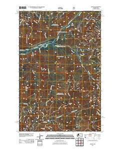 Lester Washington Historical topographic map, 1:24000 scale, 7.5 X 7.5 Minute, Year 2011