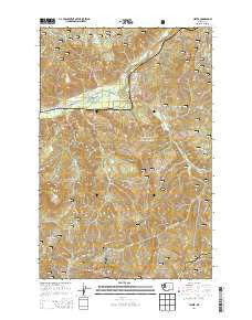 Lester Washington Current topographic map, 1:24000 scale, 7.5 X 7.5 Minute, Year 2014