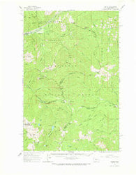 Lester Washington Historical topographic map, 1:62500 scale, 15 X 15 Minute, Year 1962