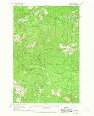Lester Washington Historical topographic map, 1:62500 scale, 15 X 15 Minute, Year 1962