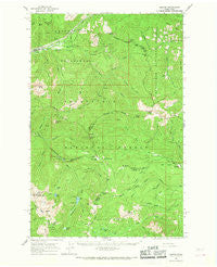 Lester Washington Historical topographic map, 1:62500 scale, 15 X 15 Minute, Year 1962