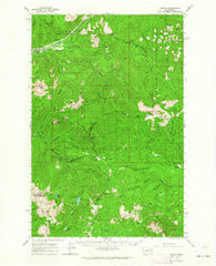 Lester Washington Historical topographic map, 1:62500 scale, 15 X 15 Minute, Year 1962
