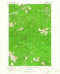 Lester Washington Historical topographic map, 1:62500 scale, 15 X 15 Minute, Year 1962