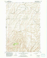 Levey NE Washington Historical topographic map, 1:24000 scale, 7.5 X 7.5 Minute, Year 1991