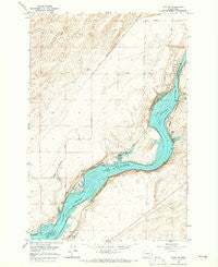 Levey SE Washington Historical topographic map, 1:24000 scale, 7.5 X 7.5 Minute, Year 1964