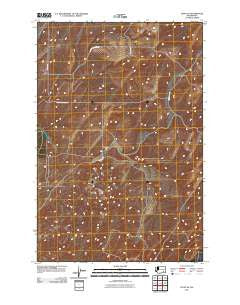 Levey NE Washington Historical topographic map, 1:24000 scale, 7.5 X 7.5 Minute, Year 2011