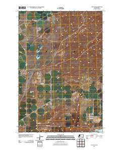 Levey SW Washington Historical topographic map, 1:24000 scale, 7.5 X 7.5 Minute, Year 2011