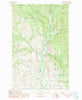 Lewis Butte Washington Historical topographic map, 1:24000 scale, 7.5 X 7.5 Minute, Year 1991