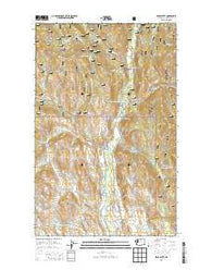 Lewis Butte Washington Current topographic map, 1:24000 scale, 7.5 X 7.5 Minute, Year 2014