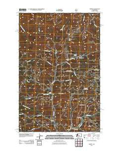 Liberty Washington Historical topographic map, 1:24000 scale, 7.5 X 7.5 Minute, Year 2011