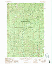 Liberty Washington Historical topographic map, 1:24000 scale, 7.5 X 7.5 Minute, Year 1989