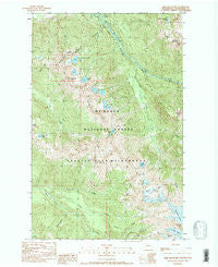 Lime Mountain Washington Historical topographic map, 1:24000 scale, 7.5 X 7.5 Minute, Year 1988