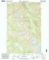 Lime Mountain Washington Historical topographic map, 1:24000 scale, 7.5 X 7.5 Minute, Year 1999
