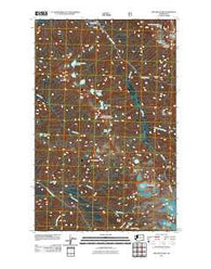 Lime Mountain Washington Historical topographic map, 1:24000 scale, 7.5 X 7.5 Minute, Year 2011