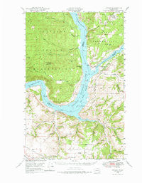 Lincoln Washington Historical topographic map, 1:62500 scale, 15 X 15 Minute, Year 1948
