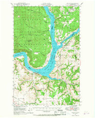Lincoln Washington Historical topographic map, 1:62500 scale, 15 X 15 Minute, Year 1948